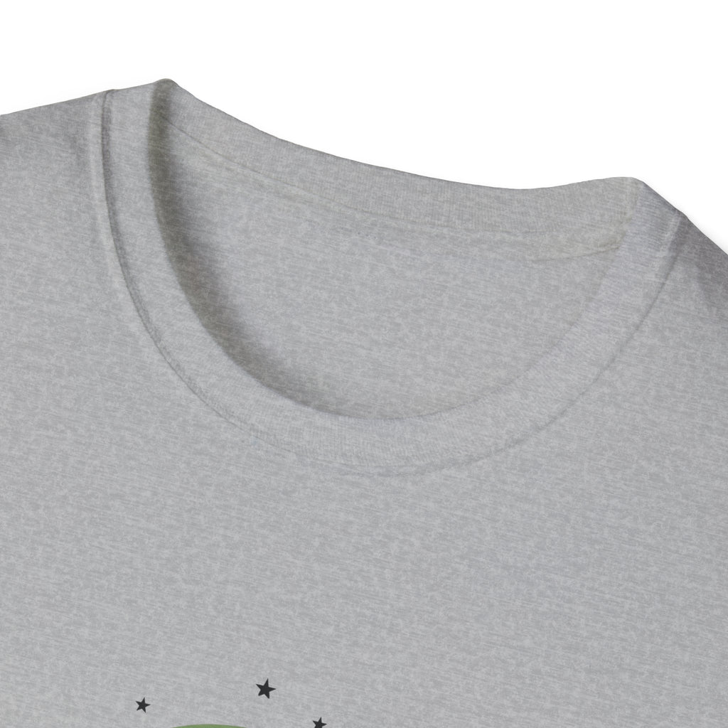 Top-Down Sourdough Starter Jar Graphic T-Shirt