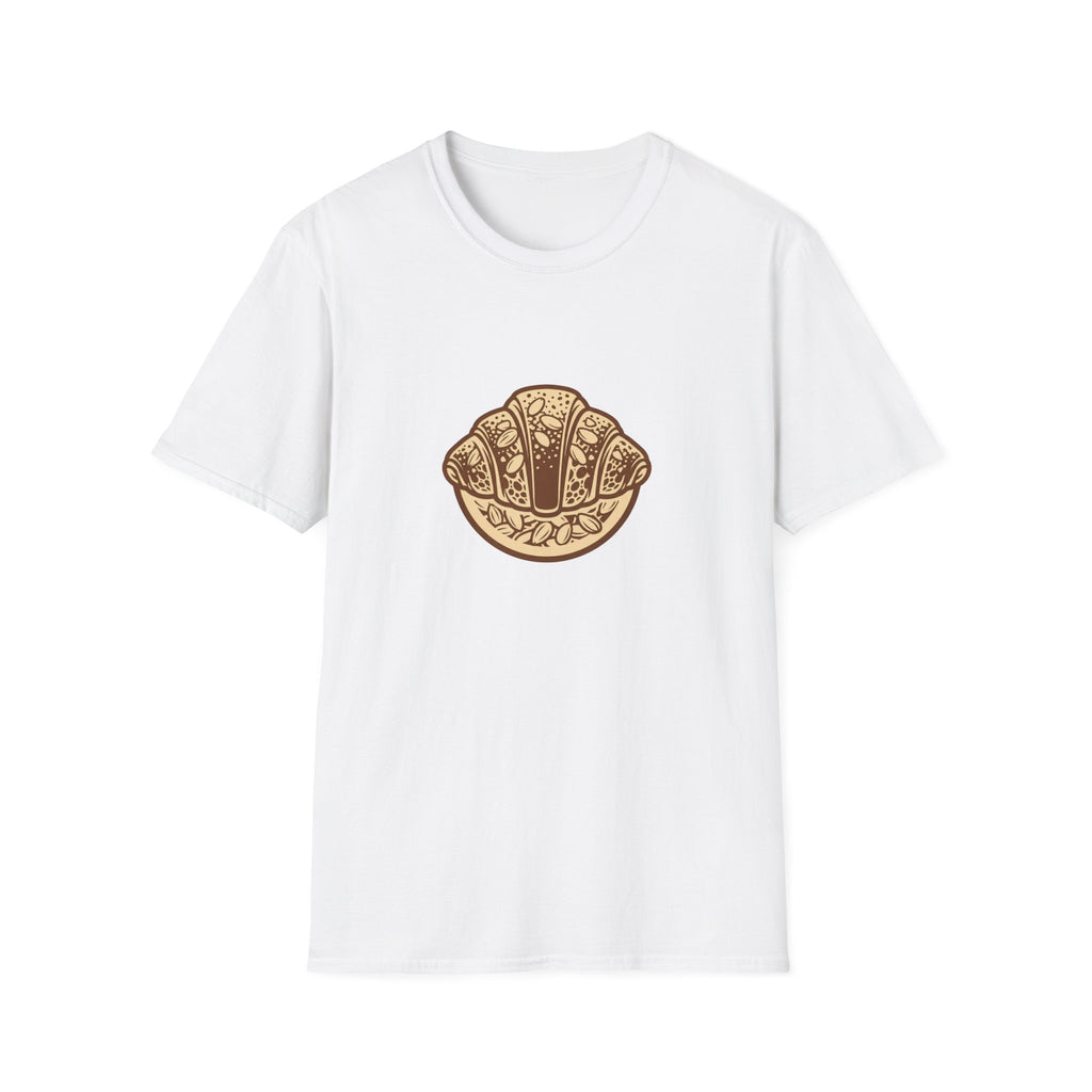 Sliced Almond Croissant Graphic T-Shirt